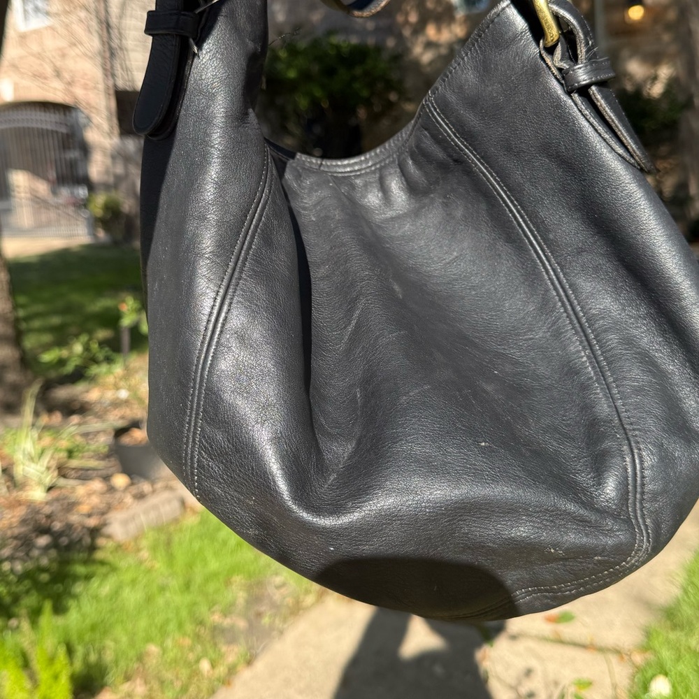Vintage Coach Monterey Leather Hobo Bag-sold elsewhere where